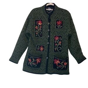 Icelandic 100% wool medium blazer